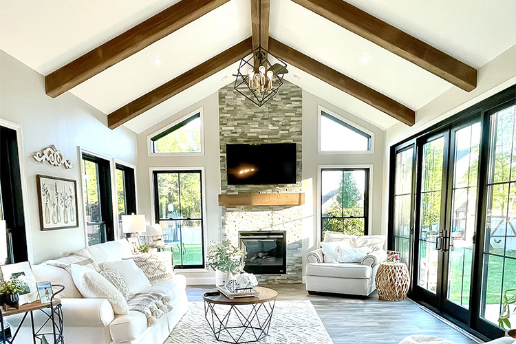 Elevating Interior Spaces with Vaulted Ceiling Design