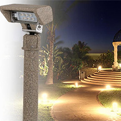 Emphasize Your Beautiful Property with Resin Landscape Lighting