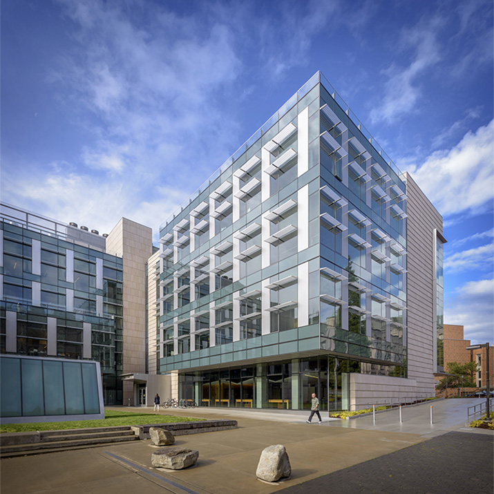 Facades+ features UW NanoES building with finishing by Linetec