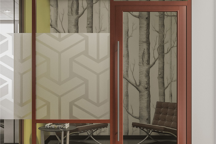 Fire-Rated Interior Aluminum Framed Glass Doors from Special-Lite