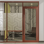 Fire-Rated Interior Aluminum Framed Glass Doors from Special-Lite