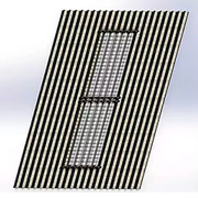 Flat Skylight Defender for Metal/Corrugated Roofs