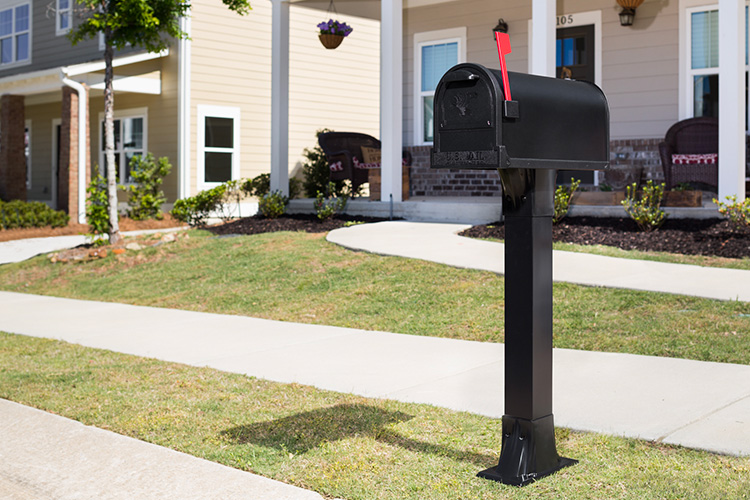 Single-family residential mailboxes