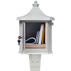 Single-family residential mailboxes