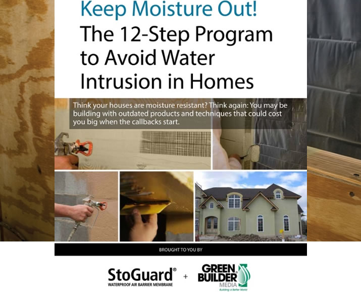 Free eBook! The 12-Step Program to Avoid Water Intrusion in Homes