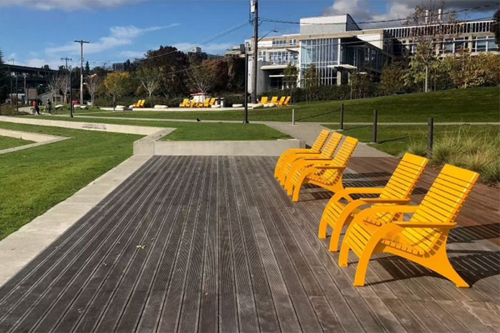 Fritz Hedges Waterway Park makes a splash in Seattle