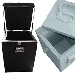 Gamma ray attenuation properties of common shielding materials