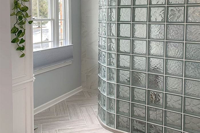 Glass Block Showers from Innovate Building Solutions