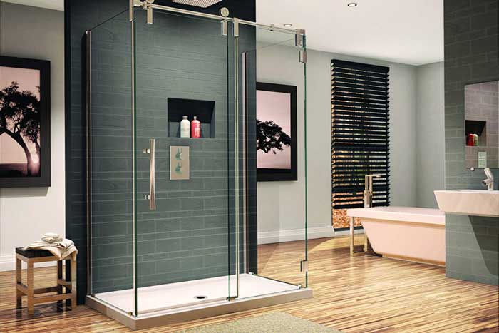 Glass Shower and Tub Enclosures by Fleurco