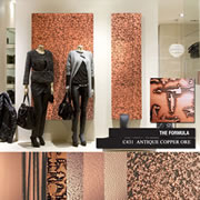 High pressure laminates featuring a real metal surface