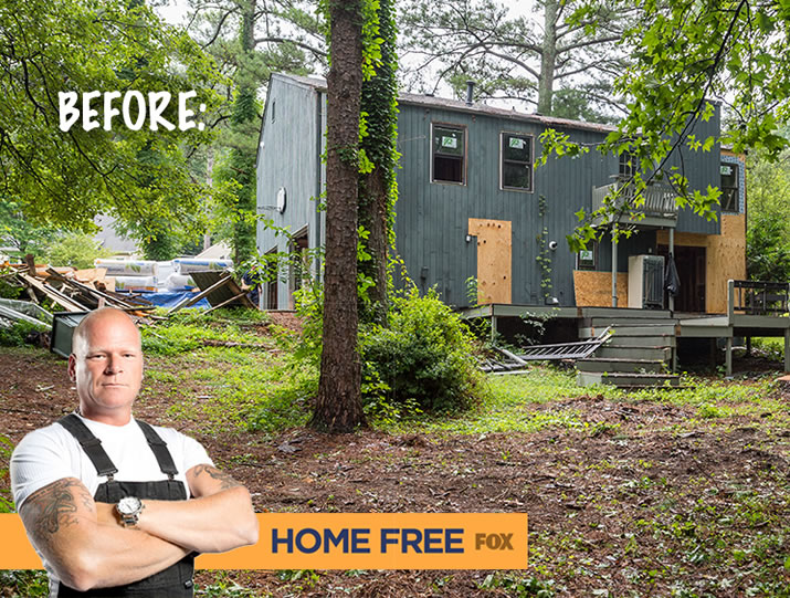 Home Free - the Reality Show with a Heart - features Feeney CableRail