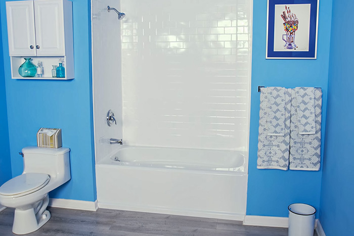 Hotel Bathroom Upgrades Made Easy with Bathtub and Shower Wall Panels