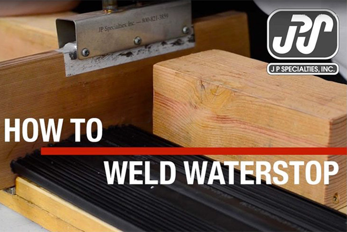 How to Properly Install and Weld Thermoplastic and Metallic Waterstops