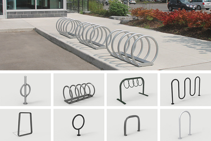 How to select commercial bike racks