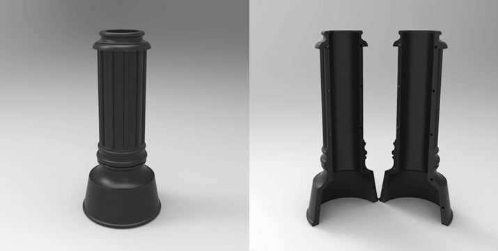 How To Upgrade Light Poles With Decorative Bases