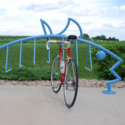Imagine, Inspire, Create with Madraxs Custom Bicycle Racks
