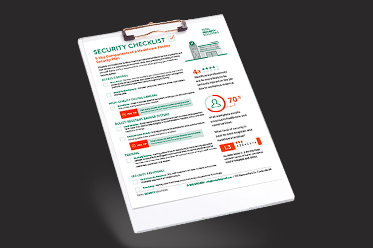 Improve hospital security with: 5 Key Components of a Healthcare Facility Security Plan