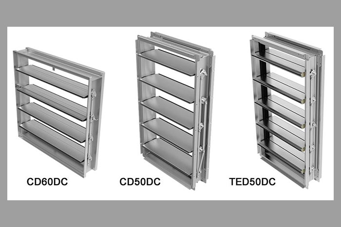 New air control dampers for data centers from Ruskin® maintain proper environmental conditions and ensure optimal performance of information and technology equipment.