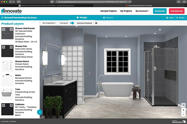 Innovate Building Solutions Bathroom Visualizer Simplifies Bathroom Design Decisions Innovate Building Solutions Bathroom Visualizer Simplifies Bathroom Design Decisions