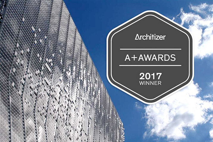 KINETICWALL wins 2017 Architizer A+ Award