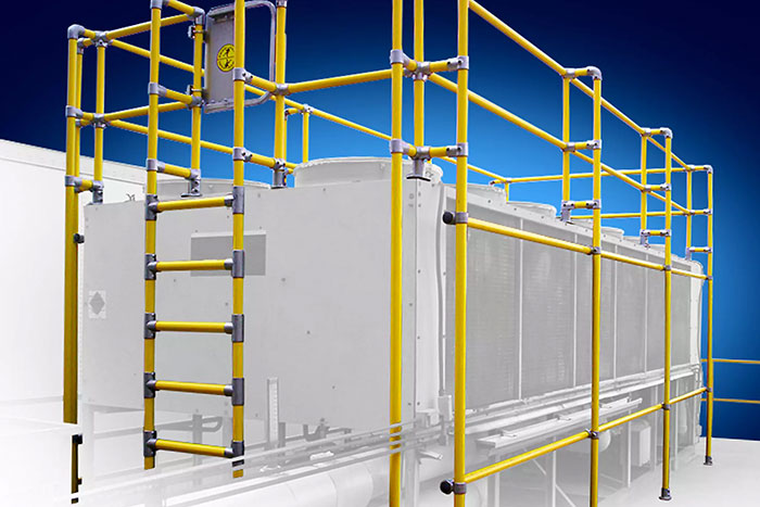 KwikGuard - Modular Industrial Guardrail Systems