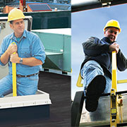 Ladder Safety Posts from Bilco