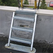 Parapet Back Ladder System