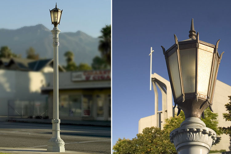 Lake Avenue light poles restoration - Pasadena, California
