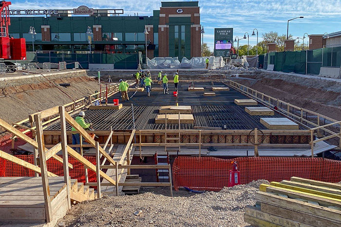 Lambeau Field Wastewater Collection & Treatment, Green Bay, Wisconsin, USA