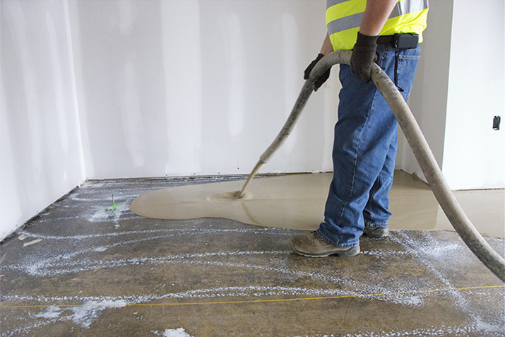 Level-Right® floor underlayment: the rock-solid solution for uneven floors