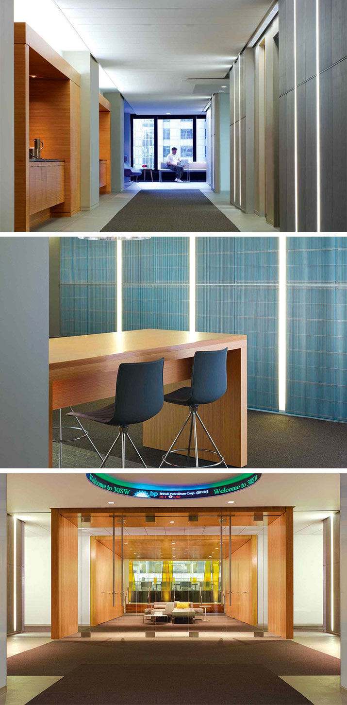 Linear Grille Wall Cladding
