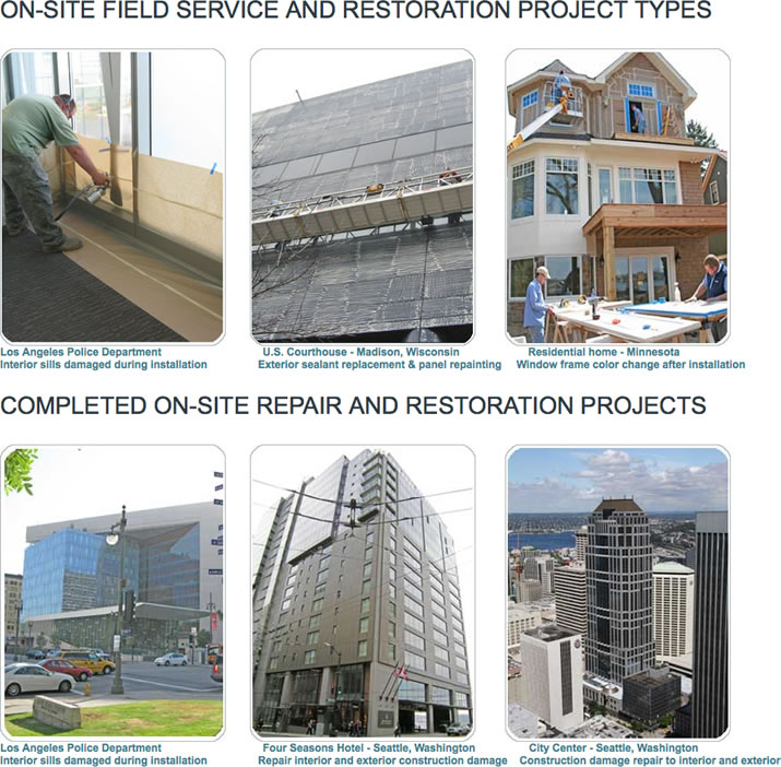 On-Site Field Repair and Restoration