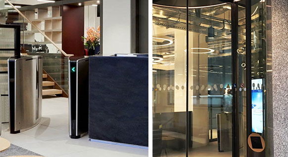 London’s 40 Lime Street Revives Office Building with Boon Edam Revolving Door and Turnstiles