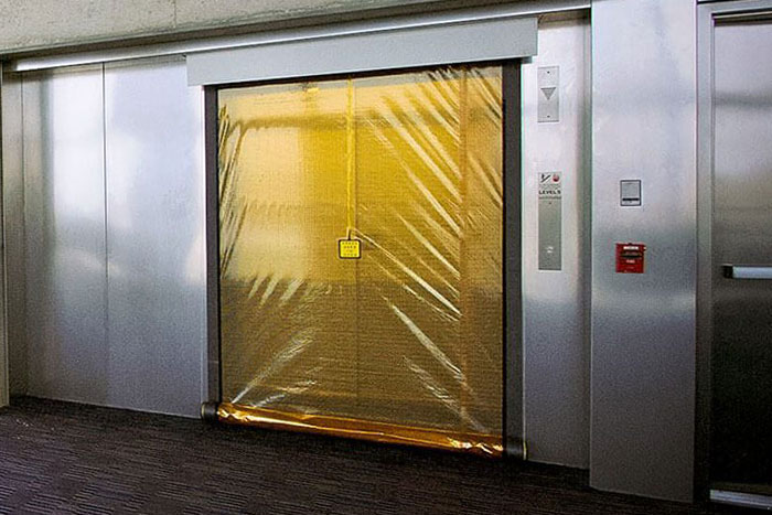 M200 and M400 Smoke Curtains for Elevators