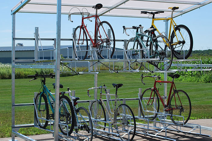 AECinfo.com News: Madrax Bike Kits for Horizontal Storage
