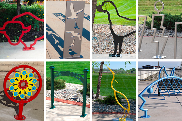 custom bicycle racks