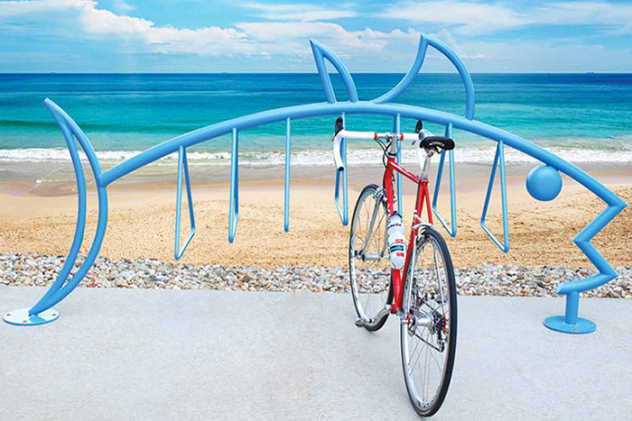 Madrax Theme Bike Racks Can Be Animals, Landmarks, Logos, Letters and So Much More
