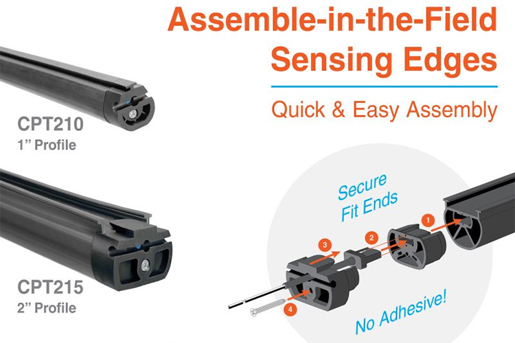 Miller Edge: Customizable and Reliable Sensing Edges for Safety Solutions