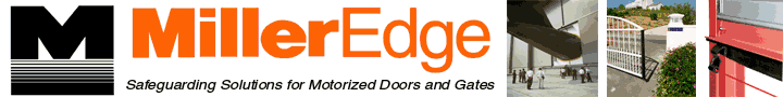 Miller Edge Safeguarding Solutions for Motorized Doors and Gates