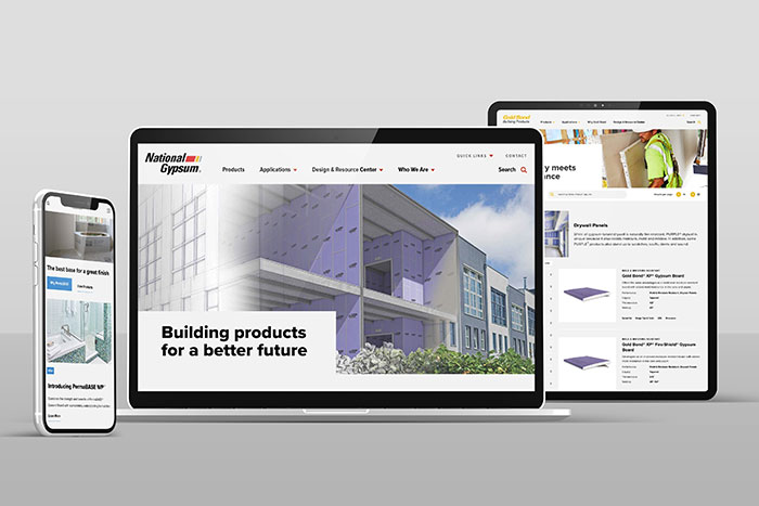 National Gypsum Company Announces New Digital Platform