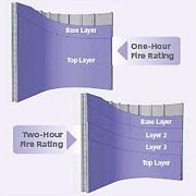 National Gypsum Introduces XP® Fire-Rated 5/16” Radius Wall