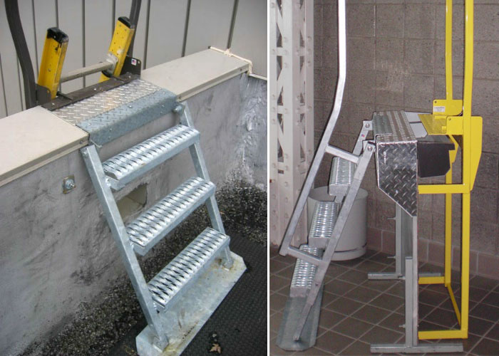 Never Jump Off a Parapet Again with the Ladderport Parapet Back Ladder System