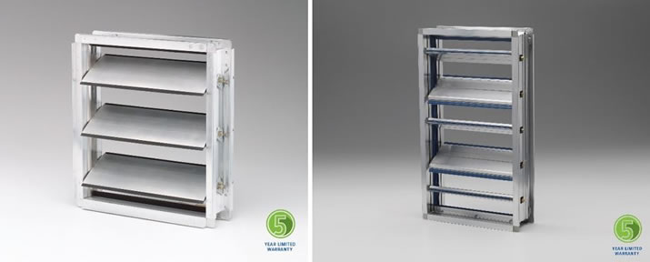 New critical environment damper series from Ruskin® withstands coastal and corrosive applications