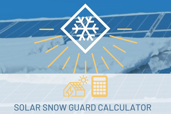 New Solar Snow Guard Calculator developed by Alpine SnowGuards New Solar Snow Guard Calculator developed by Alpine SnowGuards