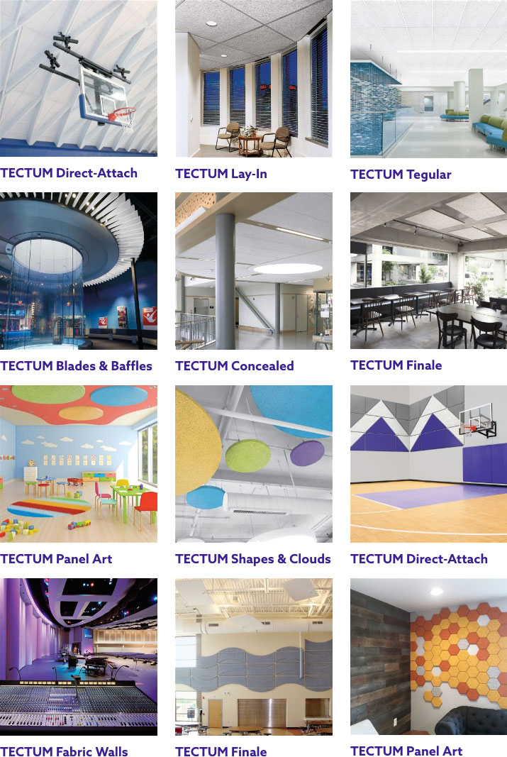 Now from Armstrong ceilings: Tectum wall & ceiling panels