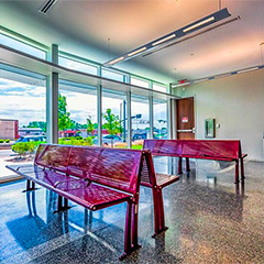 Outdoor Site Furnishings Gone Indoor Gathering Spaces