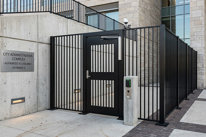 PalmSHIELD Vulcan Pedestrian Gates for High-Traffic Access PalmSHIELD Vulcan Pedestrian Gates for High-Traffic Access