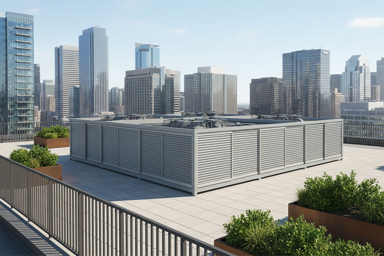 PalmSHIELD Forte - Rooftop Screen Enclosures Designed for Performance & Compliance