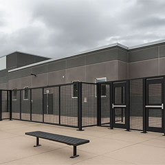 PalmSHIELD Vulcan Pedestrian Gates - Secure Pedestrian Gates for High-Traffic Access