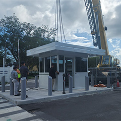 Par-Kut Prefabricated Steel Booths Simplify On-Site Installation